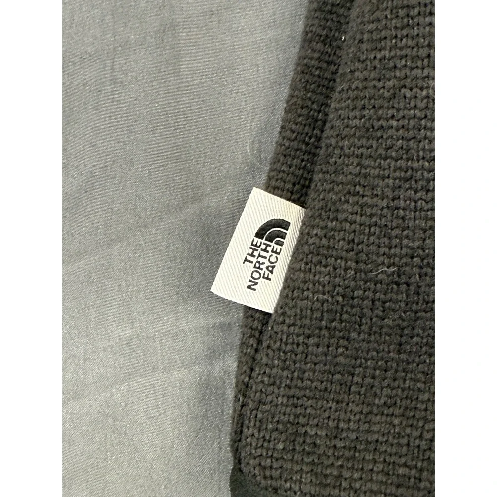 The North Face Mens L Circular Design Fleece‎ Snap Shirt Jacket Gray NF0A84HW